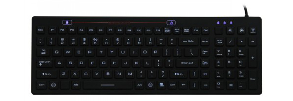 SK312-BL IP68 Washable Medical Keyboard Product Image