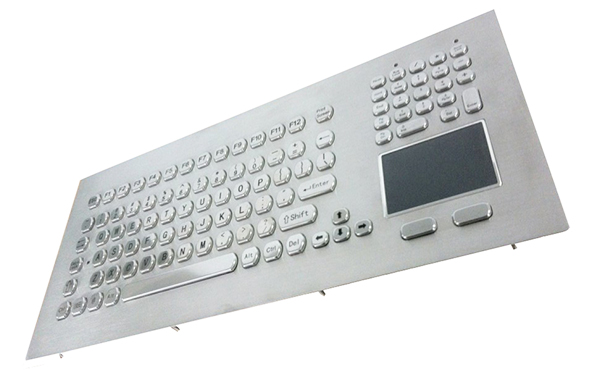 KB020 Panel Mount Stainless Steel Keyboard Product Image