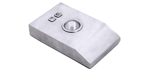 KT100-DT Desktop Stainless Steel Trackball Product Image