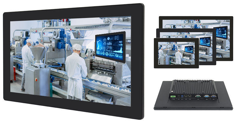 AITRON-8xxC Series AI-Ready Industrial HMI product image