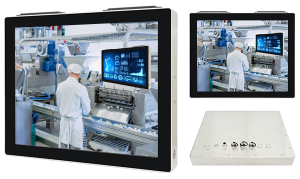 NuTAM-917E Sealed Stainless Steel Panel PC Product Image