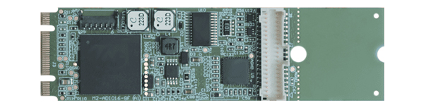 M.2-ADIO16-8F Analogue I/O M.2 Card Product Image