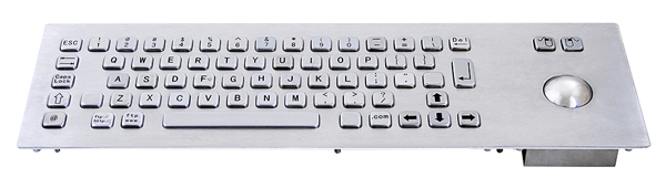 KB010 Stainless Steel Industrial Keyboard Product Image